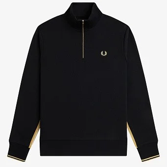 Толстовка Fred Perry Stripe Tape Half Zip Sweatshirt